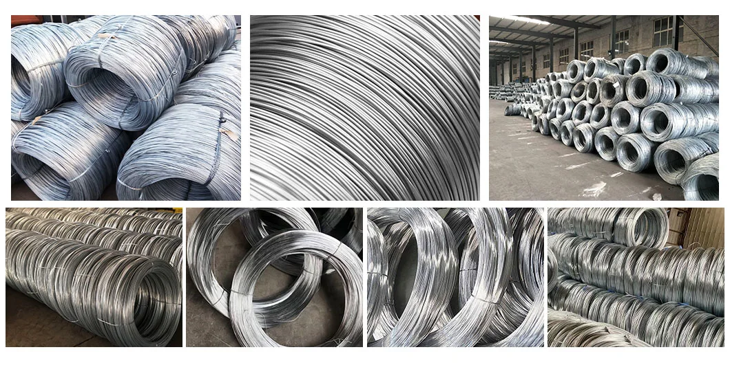 Competitive Price Galvanised Binding Wire Gi Steel Wire 9 10 12 14 16 Gauge Hot DIP Electro Galvanized Iron Wire